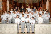 Grupo de niños del LANS.