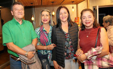 Gilberto González, Luz Mary Ciro, Alba Lucía Marín y Luz Estela Marín.