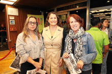 Paula López, Sofía Martínez y Mónica Cuartas.