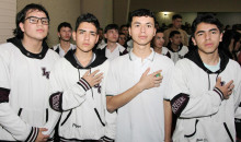 Sebastián Arcila, Brayan Castaño, Camilo Mahecha y Steven Castrillón.