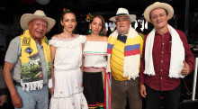 Jairo Castro Eusse, Ángela Castañeda, Ángela María Duque, Miguel Ángel Llano y Jhon Jairo Pineda.