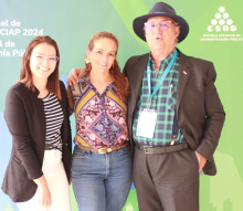 Cristina Quintero, Carolina García y Francisco Mejía.
