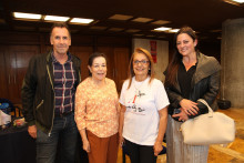 Fotos | Argemiro Idárraga | LA PATRIA Ricardo Ángel, Margarita Vélez, Gloria Cecilia Betancur y Natalia Salazar.