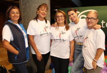 Analida Betancur, Mercedes Castaño, Gloria Cecilia Betancur, Manuela Osorio y Jhon Jairo Montoya.