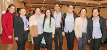 Patricia García, Jessica Casas, Mariana Santa, Luz Jenny Tangarife, Kevin Giraldo, Miller Vallejo, Sandra Giraldo y María Marín.