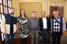 Juan José Arenas, Eliana Marcela Arango, Rubén Darío Nieto, Jahir de Jesús Álvarez y Germán Mejía.