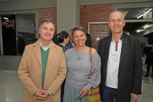 César Gómez, Constanza Naranjo y Simón Ramírez.