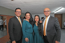 Jhon Fáber Pinzón, Luz Piedad Marín, María José Gallego e Iván David Londoño.