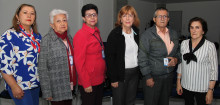 Clara Inés Sánchez, Lucila Holguín, Nohelia Barón, María Cecilia Botero, Sergio Cárdenas y Lia Isabel Velásquez.