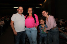 José Salazar, Lina Lorena Díaz, David Hernández y Valentina Londoño.