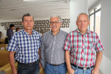 Nicolás Ceballos, Gerardo López y Antonio López.