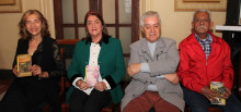 María Helana Giraldo, Teresa González, Fabio Vélez y Anibal Gamboa