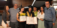 Jenny Parra, César Márquez, Marcela Márquez, Karen Márquez, Carmen Betancurt, Andrea Betancur y Luis Carlos Castaño.