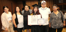 Salomé López, Alba Cardona, Luisa Fernanda Arcila, María Fernanda García, Julio López y Doris Aristizábal.