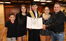 Samuel Naranjo, Salomé Zamora, Juan Pablo Naranjo, Julia Yaneth Valencia y Juan Carlos Naranjo.