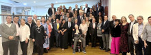 Asistentes a la reunión anual de la Academia de Medicina de Caldas.