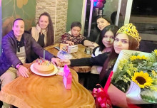 Sirley Carvajal celebró su cumpleaños rodeada de su familia y amigos, entre los asistentes: Johanna Gómez, Carolina Quintero y Katalina Ramírez.