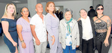 Gloria Ríos, Rosa Elena Castaño, Albeiro Castaño, Marleny Sánchez, Luz Mery Castaño y Laura María Salazar.