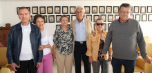 Fabio Hurtado, Marina Hurtado, Lilia Duque, Manuel Galindo, María Adiela Castrillón y Diego Mejía.