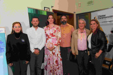 Sandra Lorena Sepúlveda, Camilo Blandon, Angélica María Orozco, gerente de Camacol Caldas; Juan David Arboleda, Jaime Idárraga y Patricia Zuluaga.