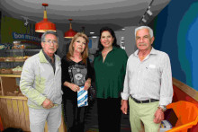 Alberto Giraldo, Liliana Gómez, Jaqueline Eraso y Jaime Alberto Bonilla.