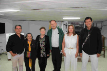 Álvaro Salazar, Dorian Hoyos, Lilia Serna, Gonzalo Duque, María Lourdes Muñoz y Humberto Salazar.
