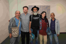 Germán Salazar, Jorge Lagos, James Delgado, Manuela Becaud y Ulises Giraldo.