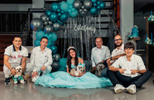 Juan David Rojas, Sebastián Cárdenas, Estafny Cárdenas, Rodrigo Andrés Cárdenas, Alejandro Cárdenas y Juan Diego Herrera.