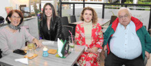 Amanda Ortiz, Carolina Sabogal, Ana Muñoz y Jorge Alonso Robledo.