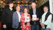 Tomás Londoño, Humberto Sánchez, Ana Ortiz, Carlos Arboleda y Jorge Arbeláez.