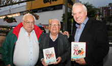 Jorge Alonso Robledo, Luis Bernardo Gómez Upegui y Carlos Arboleda.