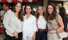 Tatiana Mejía, Ana María González, Cristina Londoño y María Aristizábal.