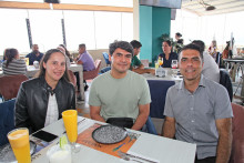 Lina Montoya, Piter Pedraza y Jhon Aguirre.