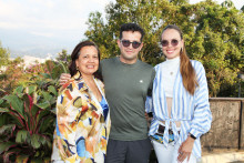 María Eva Méndez, Sebastián Rodríguez y Catalina Canal, desde Ibagué (Tolima).