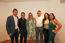 Camilo Barrios, Harold Hernández, Juliana Montealegre, Brayan Restrepo, Yanelly Gonzalez y Soraya Santana.