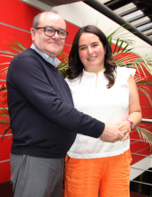 Javier Uribe Echeverri y Viviana García Ubillo.