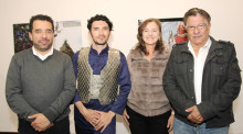 Andrés Felipe Betancourth, Julián Gutiérrez, Olga Lucía Hurtado y Fabio Arias.