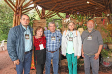 Juan Fernando Mejía, Leticia Abdala, Vicente Perdomo, Dora Lucía Orjuela y Roberto Quijano.