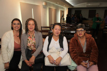 Diana Duque, María Sonia Rojas, Marleny Osorio y Gloria Alicia Pastuzano.