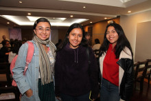 Fotos | Argemiro Idárraga | LA PATRIA Natalia Betancur, Carolina Patiño y Catalina Mejía.