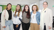 María José Vallejo, Jessica Varela, Sofía Zuluaga, Ana Muñoz y Elizabeth Restrepo Rojas.