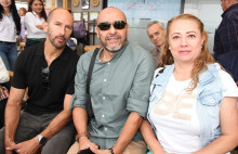 Juan Miguel Álvarez, José Fernando Londoño y Claudia Sánchez.