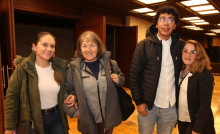 María Fernanda León, Luz López, Jhonier Rendón y Valeria Grisales. 