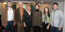 Ricardo Mejía, Paulo Uribe, Claudia Ballesteros, Liliana Ceballos, Sara Gómez y Sergio Escobar.
