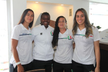 Camila Orozco, Camila Zapata, Katherine Arroyave y Danna Agámez.