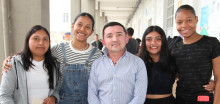 Angie Daniela Tacán Narvaez, Ana María Rojas, Carlos Alberto López, Maryori Nayely Guerrero y Leny Tatiana Moreno.