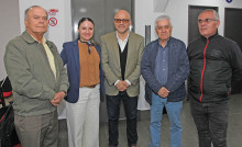 Albeiro Valencia Llano, Ángela Patricia Velásquez, Francisco Javier González, Fabio Vélez Correa y Luis Gerardo Puerta.