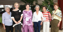 Martha Lia Estrada, María del Pilar Estrada, Olga Lucía Estrada, María Teresa Estrada, Martha León y Martha Isabel Salamanca Estrada.