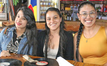 Liliana Romero Patiño, Verónica Ramírez Orozco y Angie Vanessa Castaño.