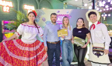 Andrea Rendón, Sebastián Jiménez, gerente PR Sports; Lina Hurtado, directora de Producción de PR Sport; Natalia Granada, ejecutiva de cuentas de PR Sport, y Juan Felipe Tamayo.